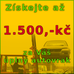 Peníze za autovrak